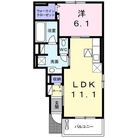 エアリーテラス　ビサイドの物件間取画像